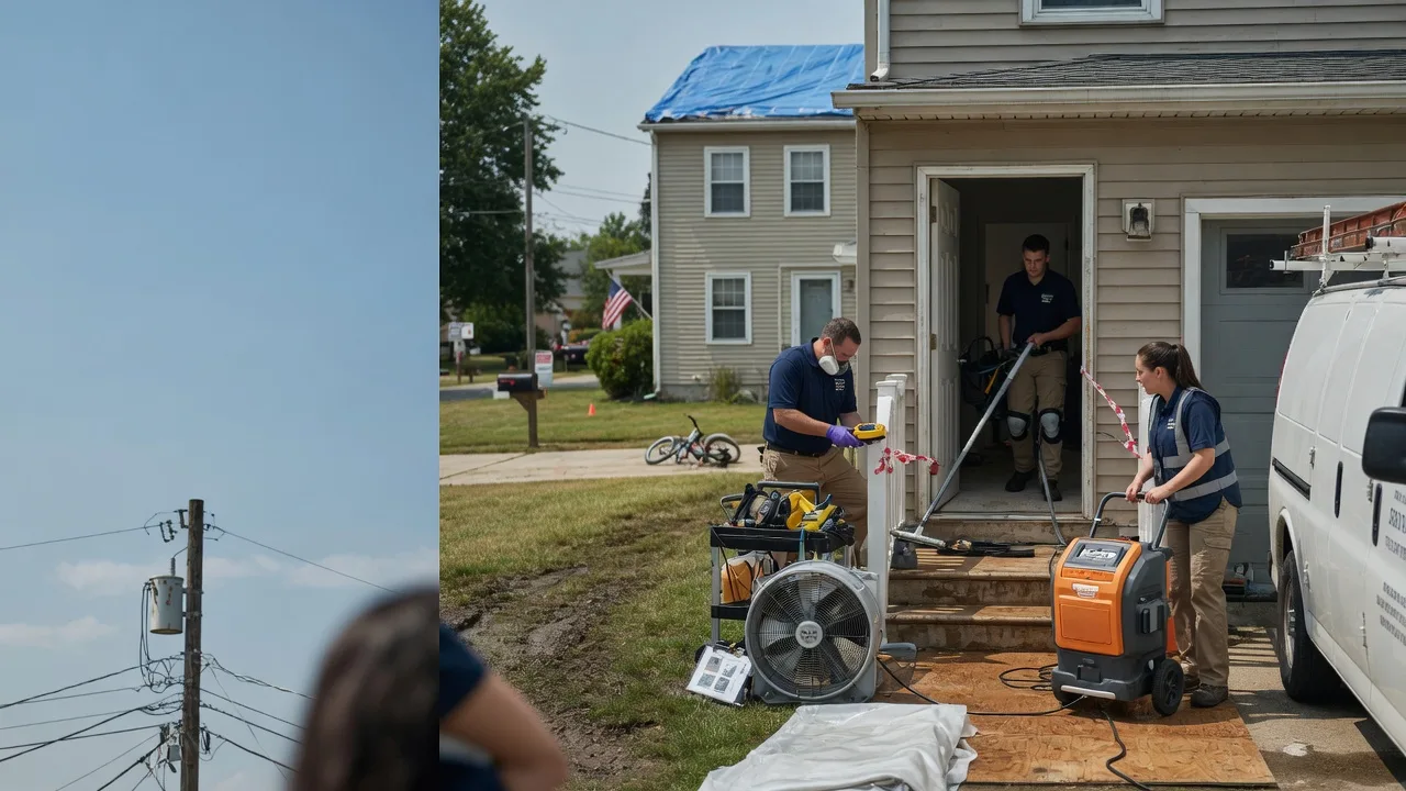 Water Damage Repair in Port Washington, OH near me